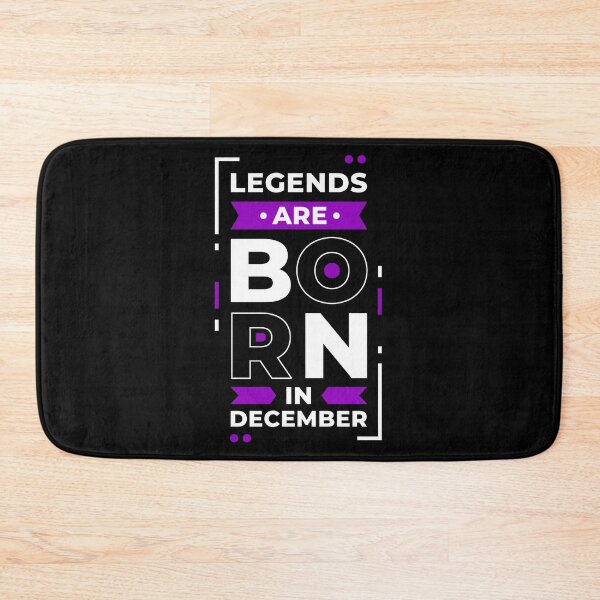 Item preview, Legends Are Born in December designed and sold by Dewirumbaina.