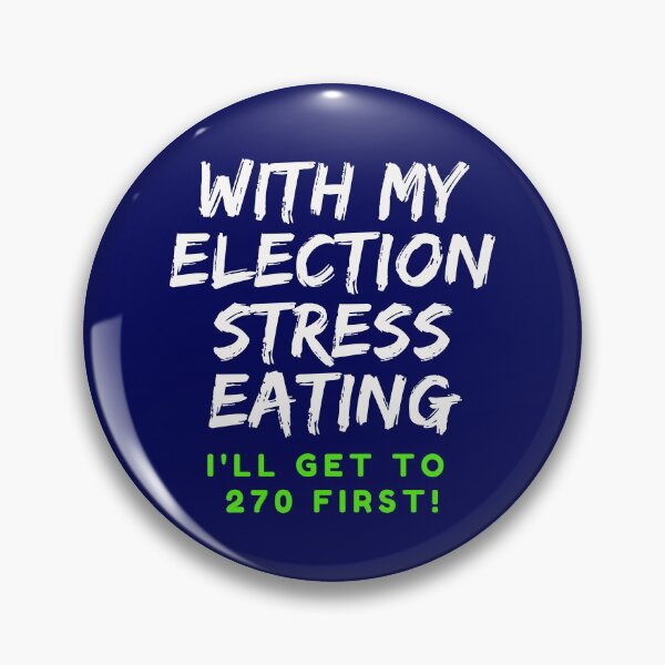 Item preview, ELECTION STRESS EATING, united states presidential election 2020 designed and sold by Hey-Nice-Shirt.