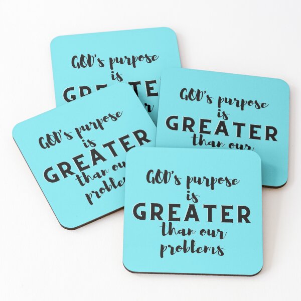 Item preview, God's purpose is greater than our problems designed and sold by GeneralJesus.