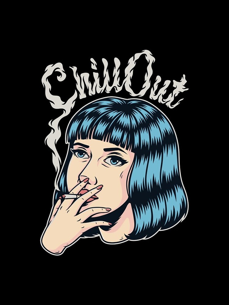 Thumbnail 4 of 4, iPhone Case, Chill Out Sticker designed and sold by PatternSquare.