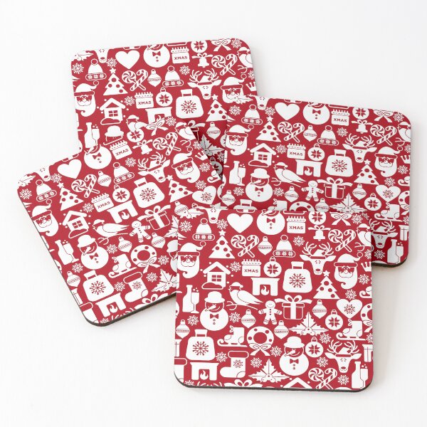 Item preview, Christmas Red Pattern designed and sold by yacine12353.