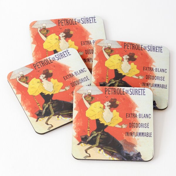 Item preview, retro saxoleine petrole de surete                designed and sold by CorasPosters.