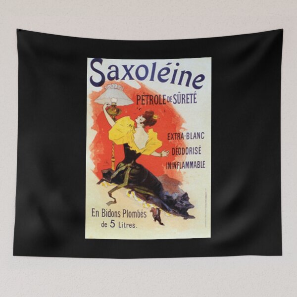 Item preview, retro saxoleine petrole de surete                designed and sold by CorasPosters.