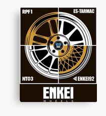 Enkei Wheels Canvas Print