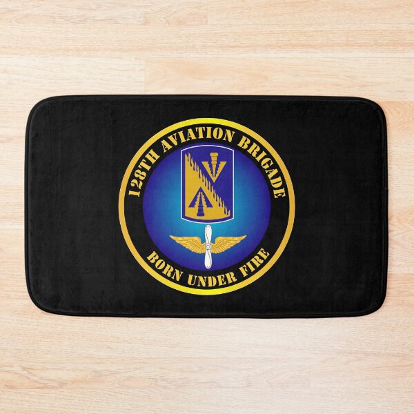Item preview, Army - 128th Aviation Brigade - Born Under Fire designed and sold by Military Insignia Products.