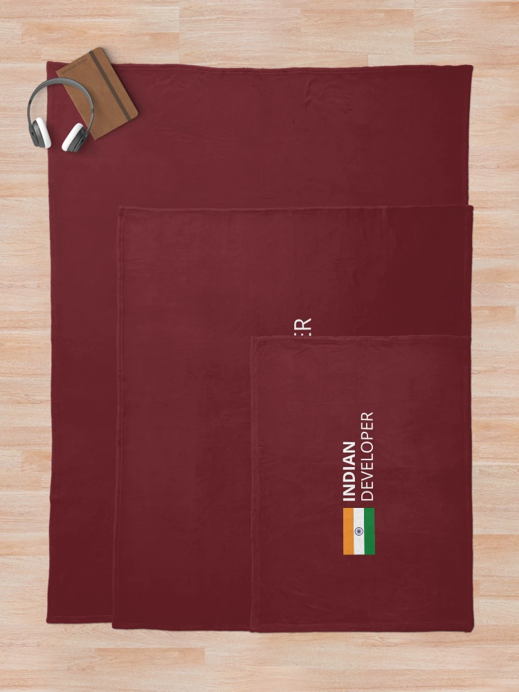 Thumbnail 5 of 6, Throw Blanket, Indian Developer designed and sold by Code Wear.