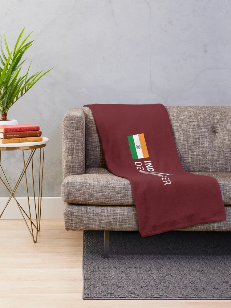 Thumbnail 2 of 6, Throw Blanket, Indian Developer designed and sold by Code Wear.