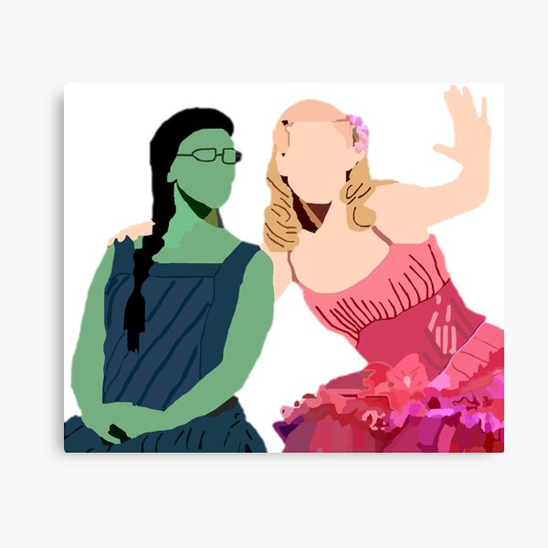 Item preview, Elphaba and Glinda "Wicked"  designed and sold by rosesbwayshop.