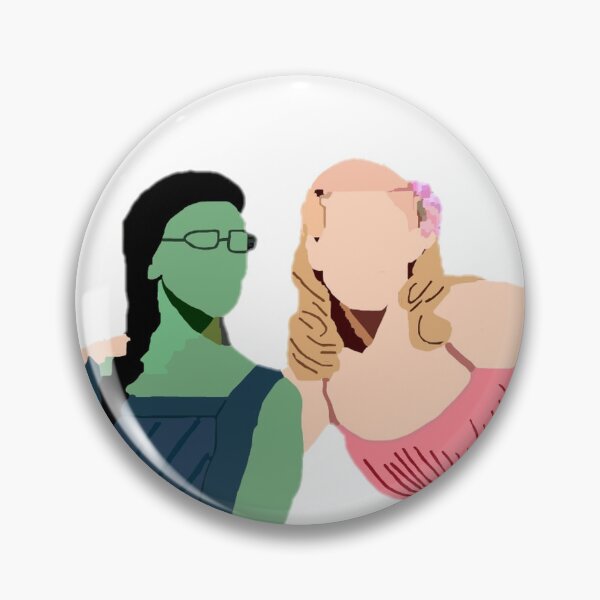 Item preview, Elphaba and Glinda "Wicked"  designed and sold by rosesbwayshop.