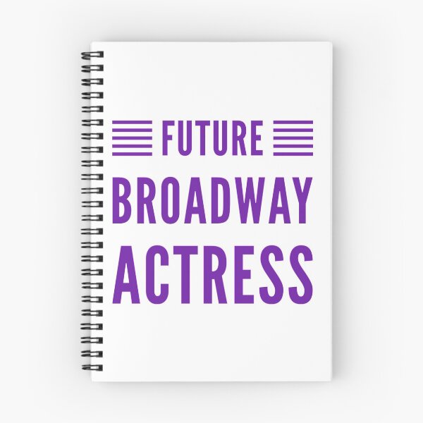 Item preview, Future Broadway Actress- Purple designed and sold by BroadwayDesignz.