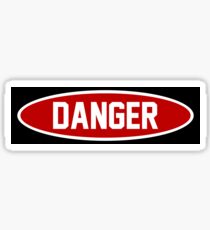 Danger Sticker
