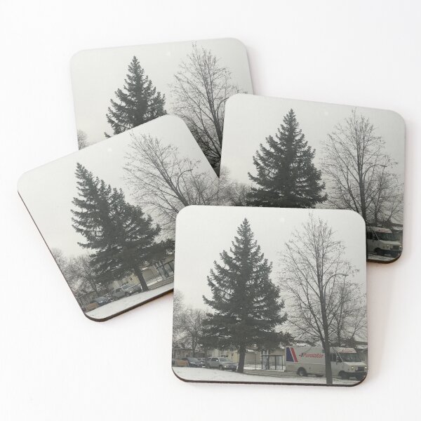 Item preview, Trees on a Foggy Winter. designed and sold by PurpleClouds26.