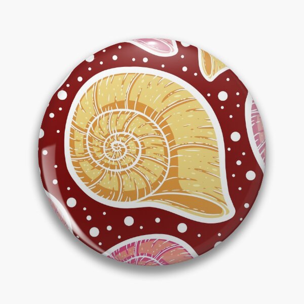 Item preview, Beautiful Line Art Seashells Seamless Surface Pattern Design designed and sold by ZaryaKiqo.