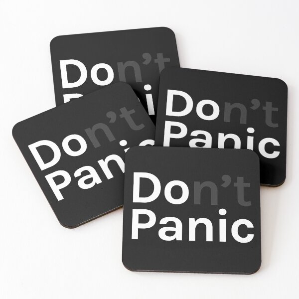 Item preview, Do Panic or Don't Panic designed and sold by D-Spot Shop.