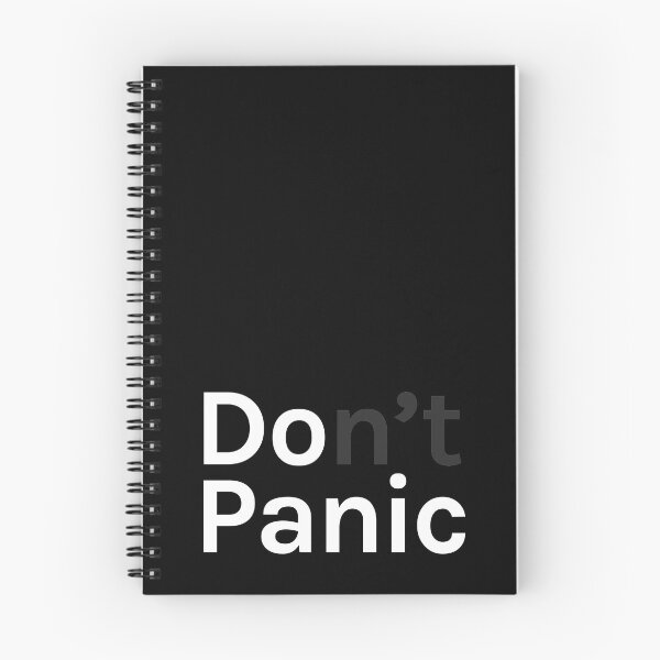 Item preview, Do Panic or Don't Panic designed and sold by D-Spot Shop.