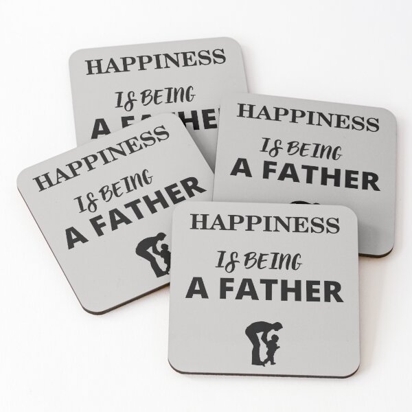 Item preview, Happiness is being a Father designed and sold by Millenial Designs.
