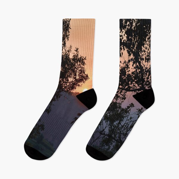 Item preview, Aesthetic countryside sunset designed and sold by Mariolangstieh.
