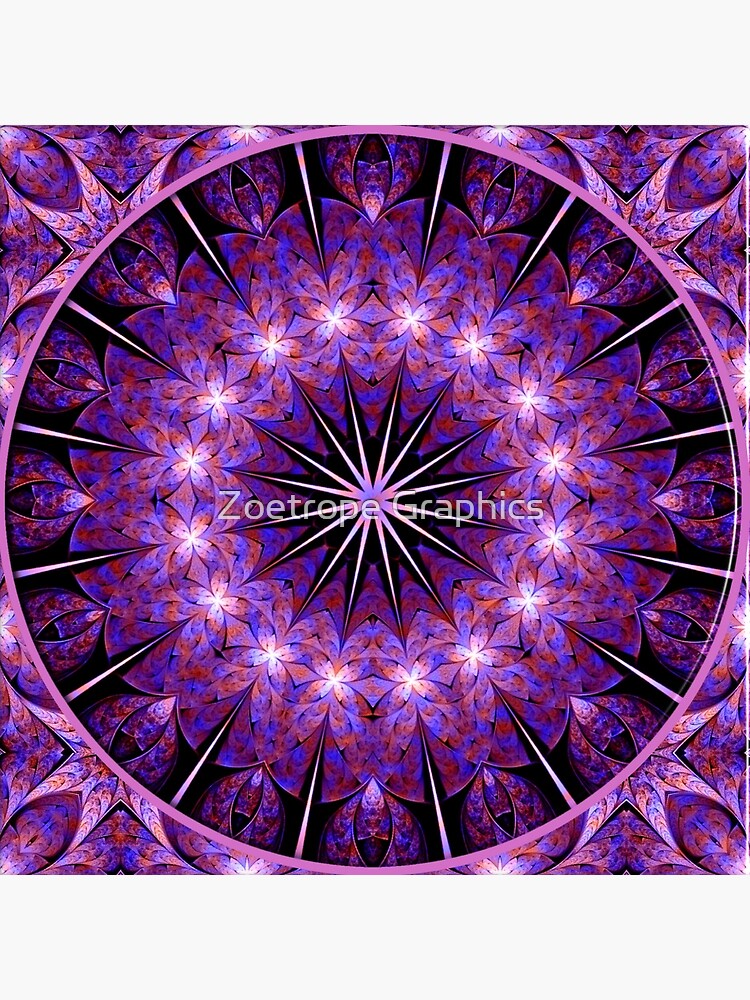 Pink Starburst by CharmaineZoe