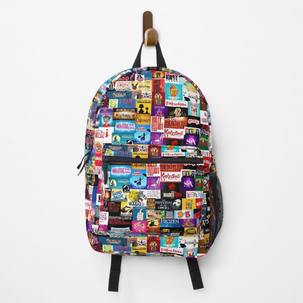 Broadway Show Logo Collage Backpack
