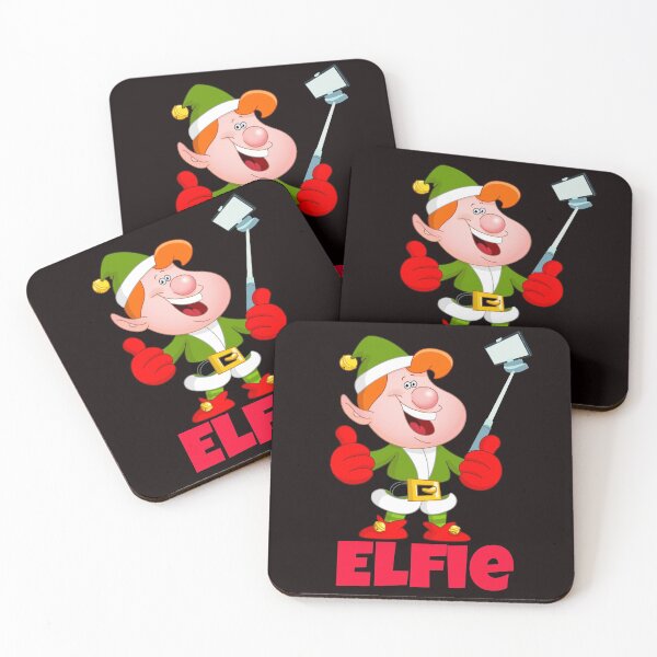 Item preview, Jolly Elf Takes An Elfie For The Holidays designed and sold by walkingrock.