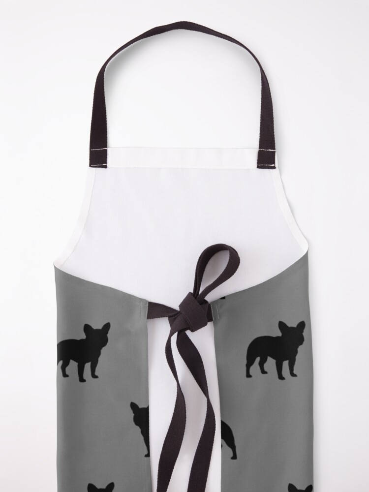 Alternate view of French Bulldog Silhouette(s) Apron