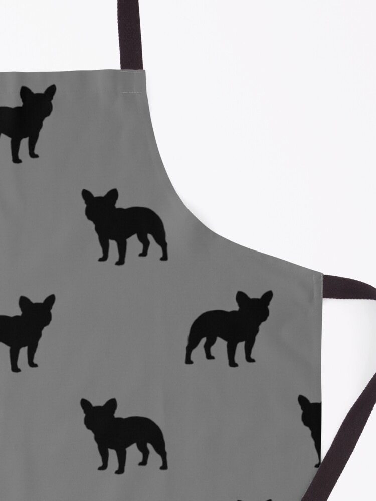 Alternate view of French Bulldog Silhouette(s) Apron