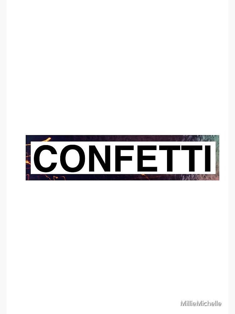 "Confetti" Spiral Notebook for Sale by MillieMichelle Redbubble