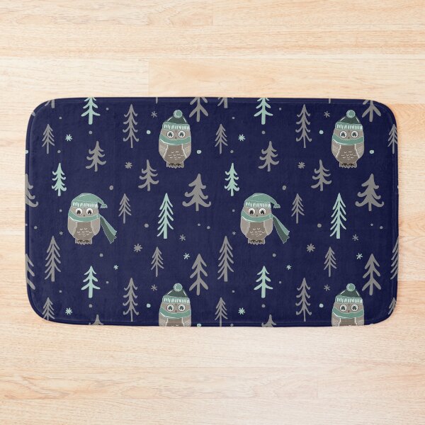 Item preview, Christmas Owl Pattern designed and sold by FitFabFunny.