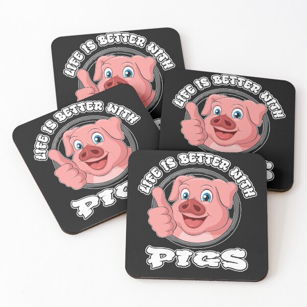 Item preview, Life is Better With Pigs designed and sold by sunnym79.