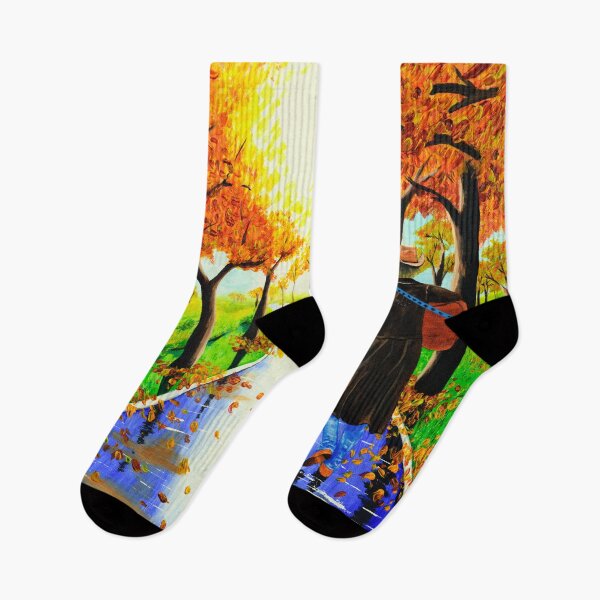 Item preview, Guitarist in the woods designed and sold by mikeyleeart.
