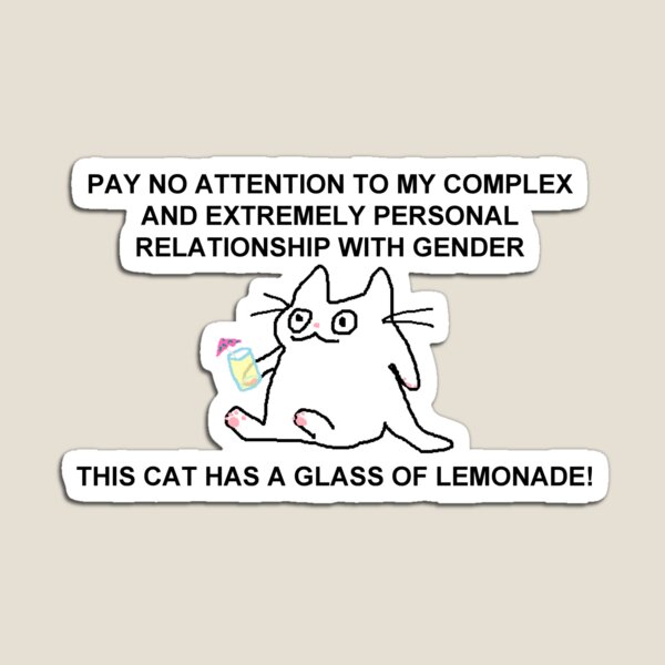 gender lemonade Magnet