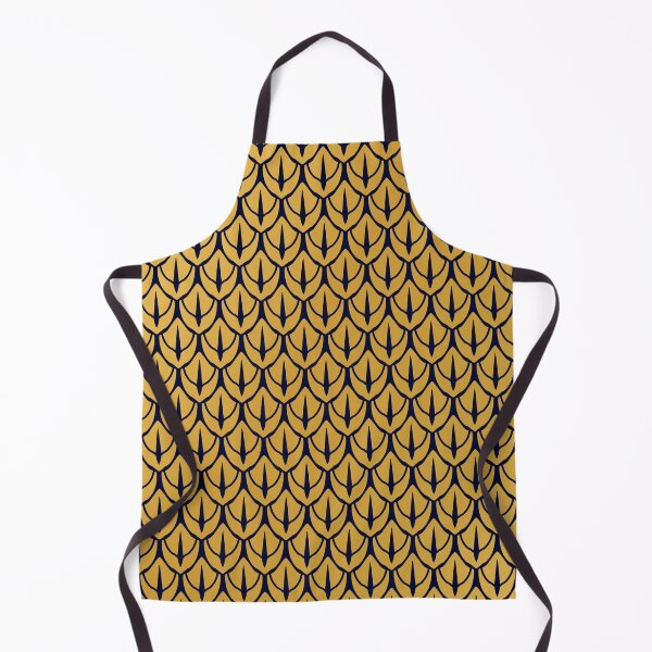 Item preview, Art Deco Dragon Scales - Blue and Gold Scales designed and sold by ajoymoon.