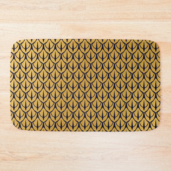Item preview, Art Deco Dragon Scales - Blue and Gold Scales designed and sold by ajoymoon.
