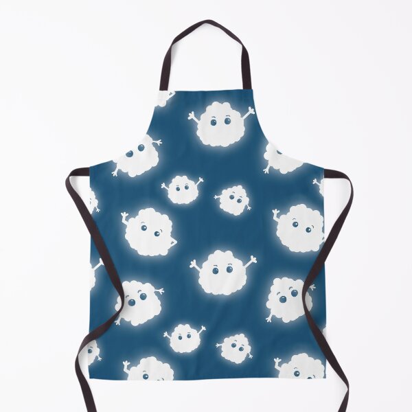 Item preview, fluffy happy cloud pattern designed and sold by Sara Frane.