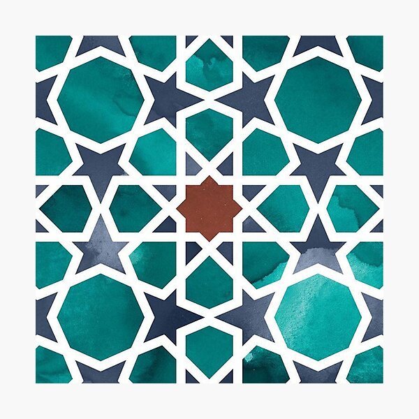 Item preview, MOROCCAN TRADITIONAL ZELLIJ ART CLASSIC PATTERN  designed and sold by Zakaria daoudi.