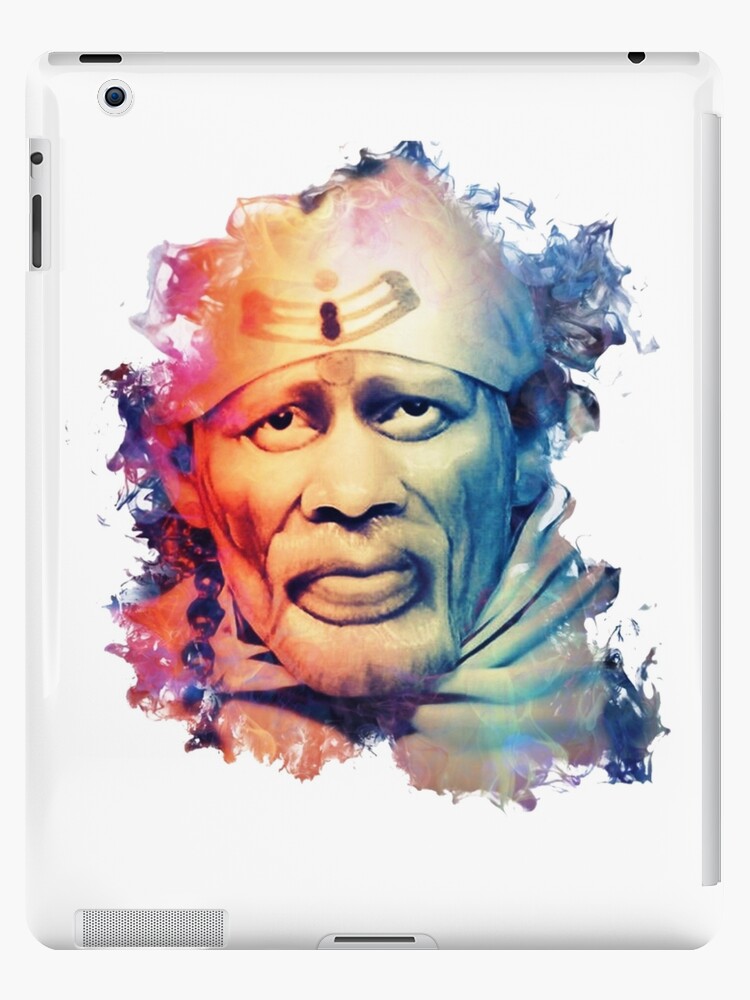 modern art sai baba painting