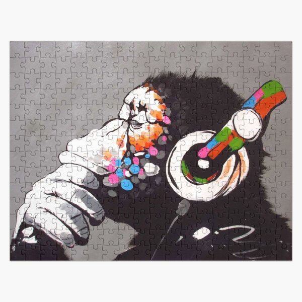 banksy dj, Affe Puzzle