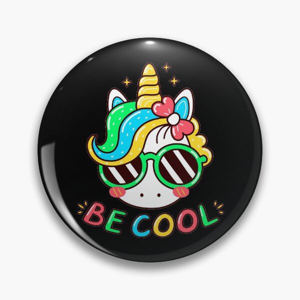 Item preview, Be Cool - Unicorn Sticker designed and sold by PatternSquare.