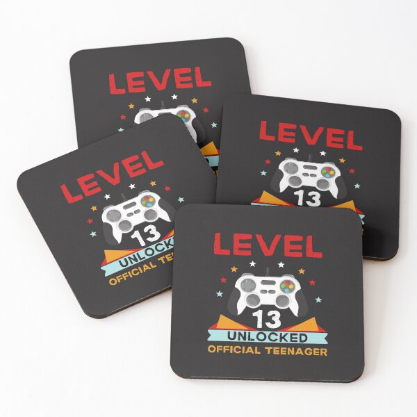 Item preview, Official Teenager 13th Birthday  Level 13 Unlocked  designed and sold by Maya75.