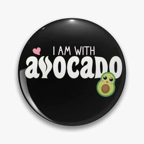 Item preview, I AM WITH AVOCADO: Green style/ Fruit mood/ Avocado lover designed and sold by Houssemanthony.