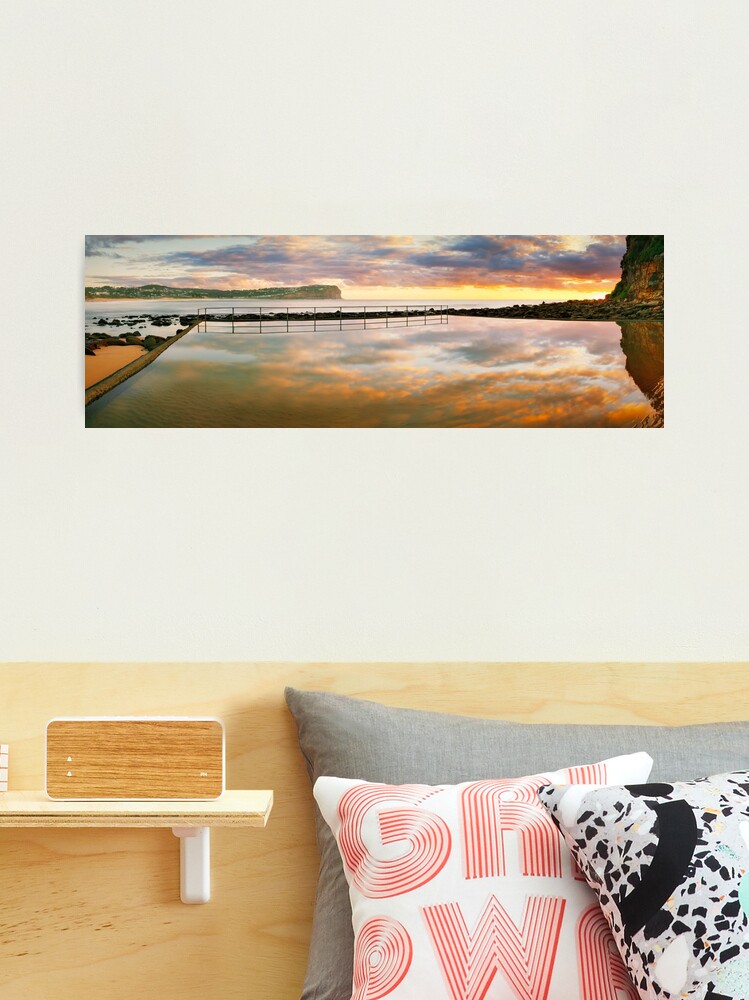 Thumbnail 2 of 3, Photographic Print, MacMasters Beach Sea Pool, New South Wales, Australia designed and sold by Chockstone.