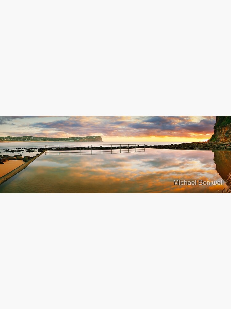 Thumbnail 7 of 7, Framed Art Print, MacMasters Beach Sea Pool, New South Wales, Australia designed and sold by Chockstone.