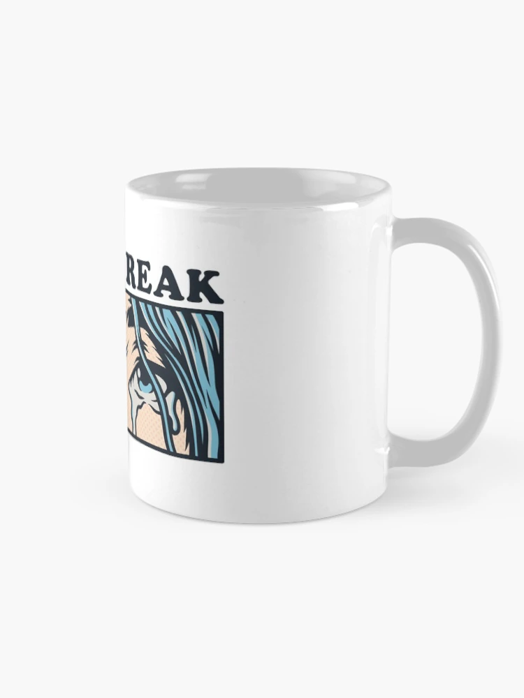Thumbnail 3 of 6, Coffee Mug, Heartbreak Sticker designed and sold by PatternSquare.