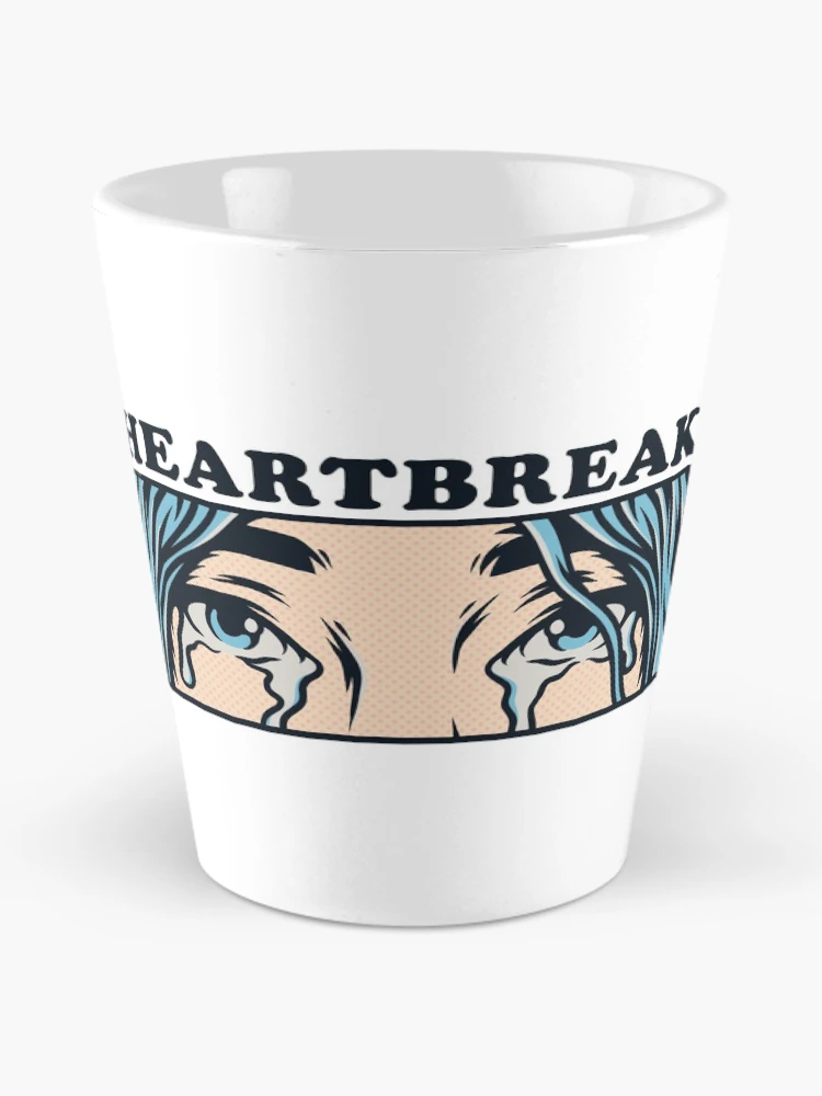 Thumbnail 2 of 4, Coffee Mug, Heartbreak Sticker designed and sold by PatternSquare.