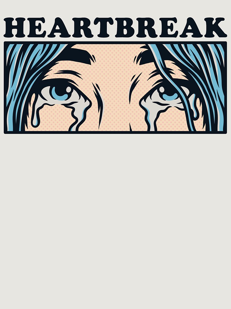 Thumbnail 6 of 6, Premium Oversized Hoodie, Heartbreak Sticker designed and sold by PatternSquare.
