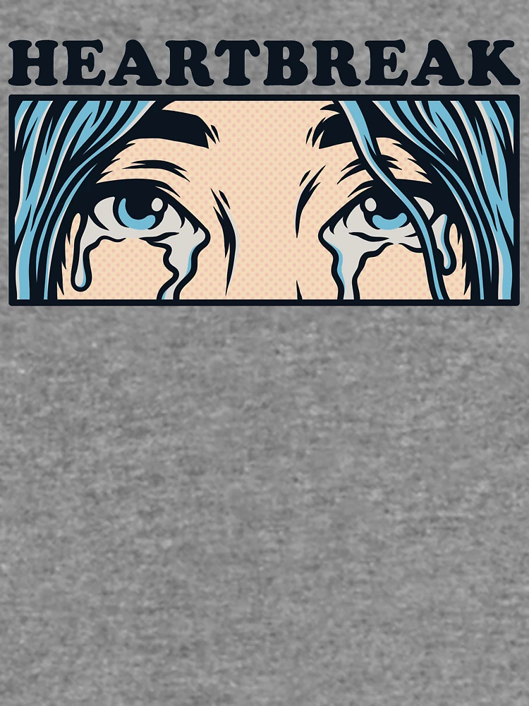 Thumbnail 6 of 6, Lightweight Sweatshirt, Heartbreak Sticker designed and sold by PatternSquare.