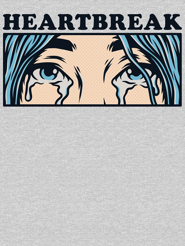 Thumbnail 6 of 6, Pullover Hoodie, Heartbreak Sticker designed and sold by PatternSquare.