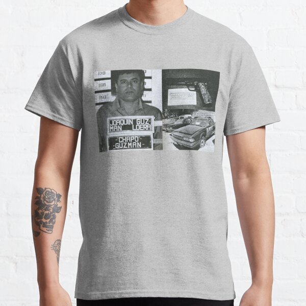 Narco T-Shirt El Chapo Public Enemy Men's T-Shirt