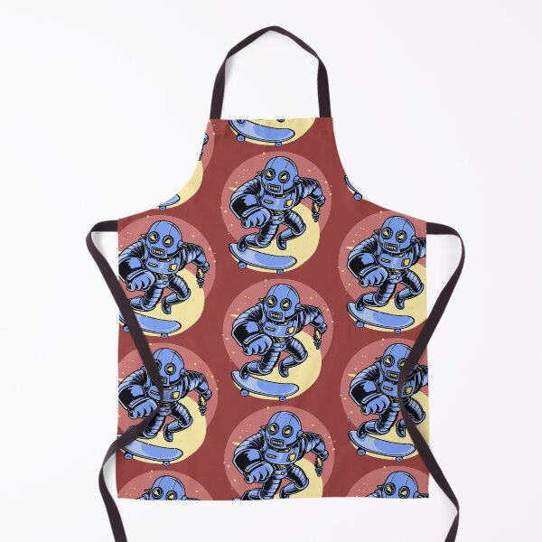 Item preview, Robot Skater with a phaser designed and sold by Sociojunkie.