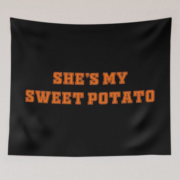 Item preview, she's my sweet potato happy thanksgiving couple celebration november designed and sold by RUCZENO.